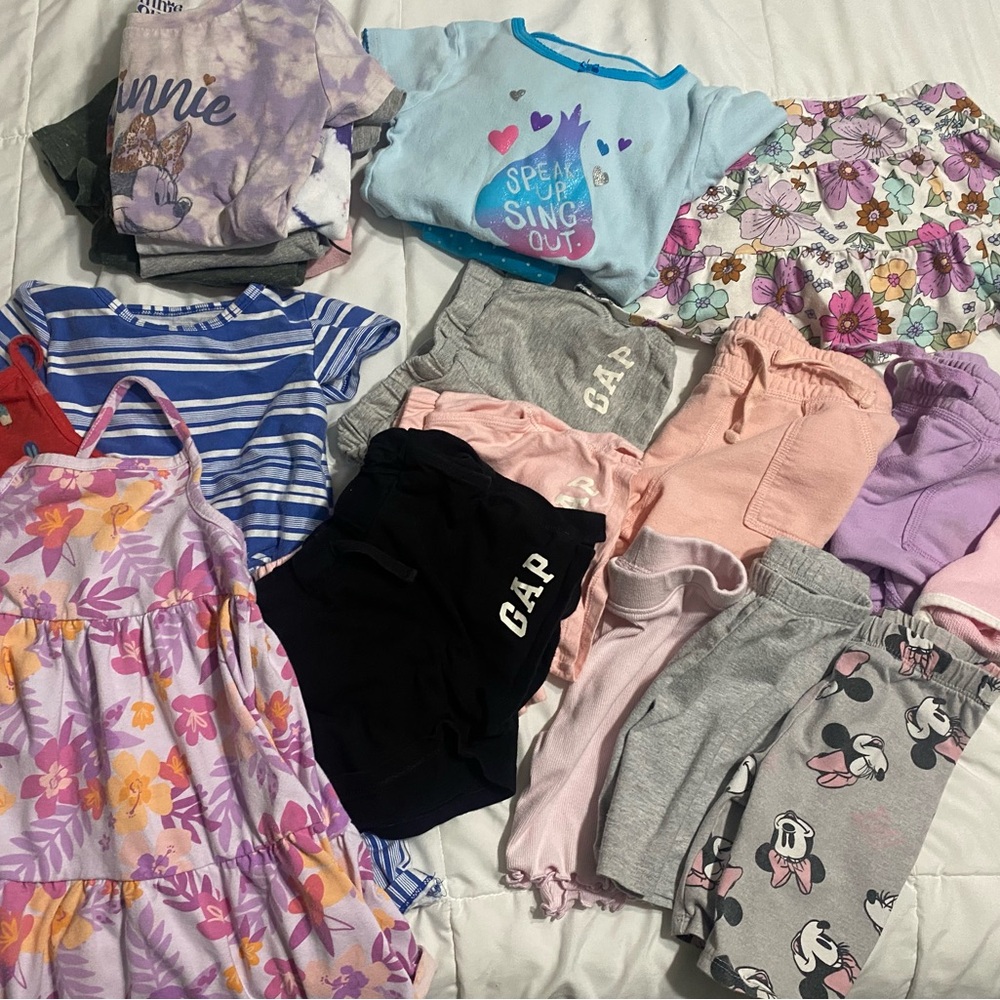 GAP Kids Vibrant Clothing Set - Purple, Pink, Blue, Gray